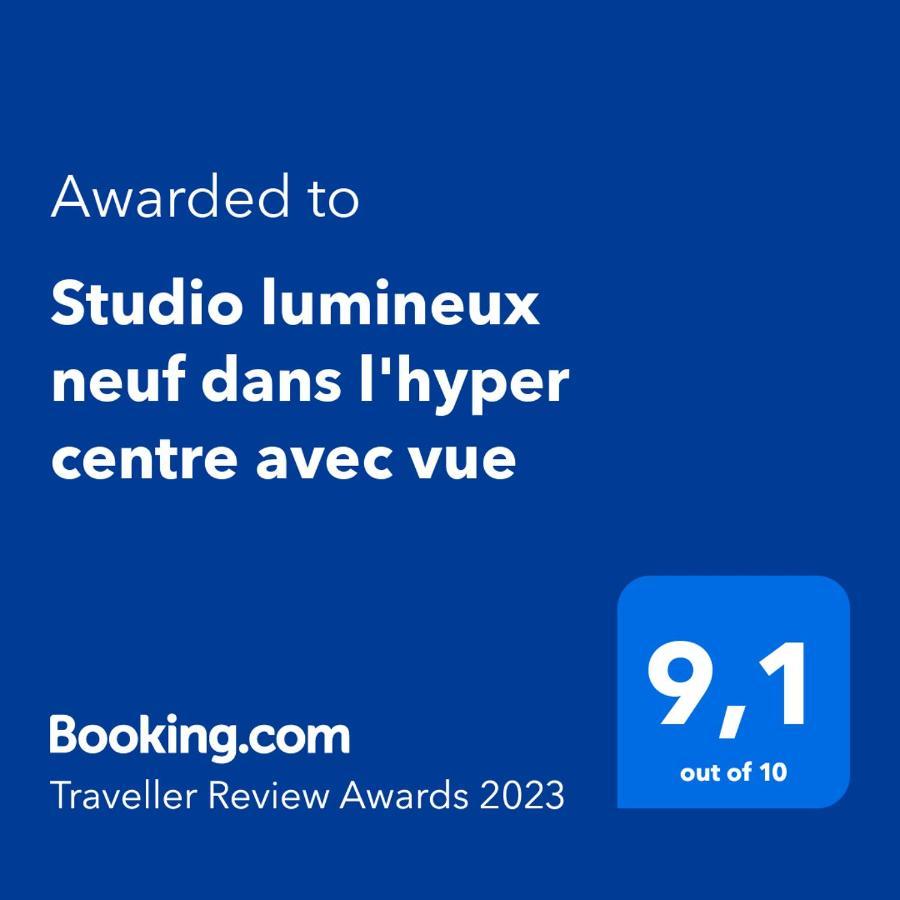 Studio Lumineux Neuf Dans L'Hyper Centre Avec Vue Chamonix Eksteriør bilde